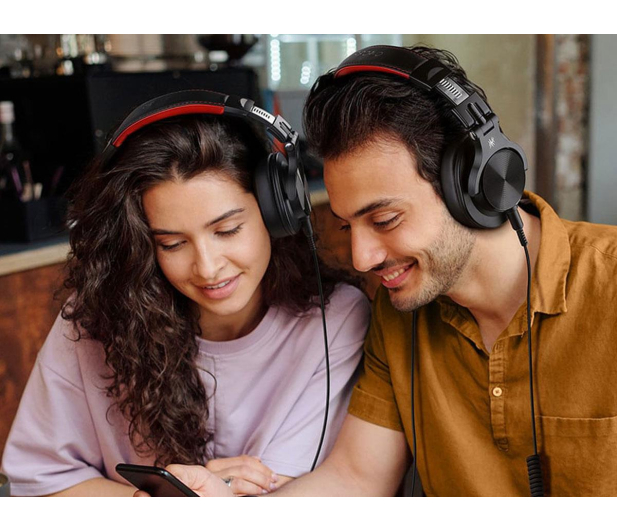 OneOdio A70 Black Red - 1470087 - zdjęcie 3